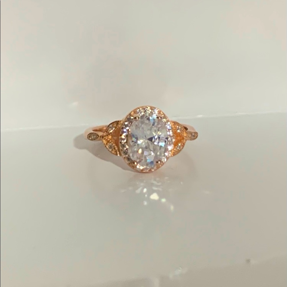 Rose gold Charmed Aroma ring
